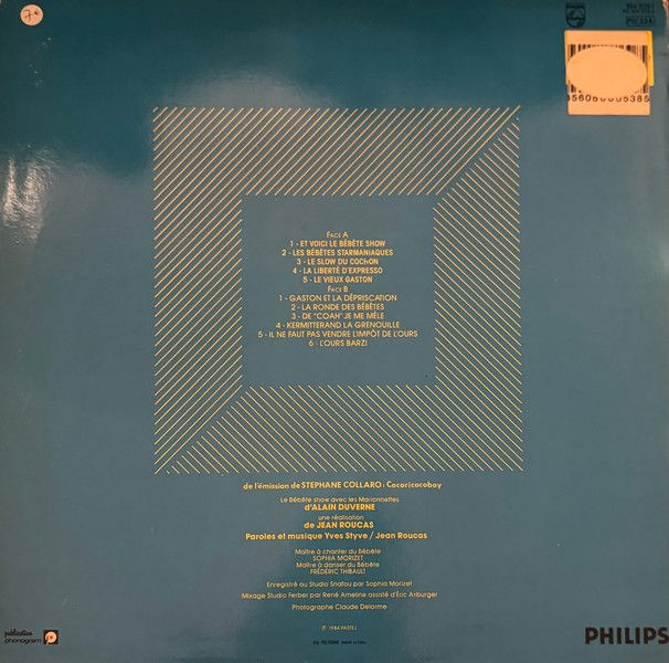 Disque vinyle de Le Bébête Show - Le Bébête Show De Cocoricocoboy en vente sur www.vinylesandvintage.com