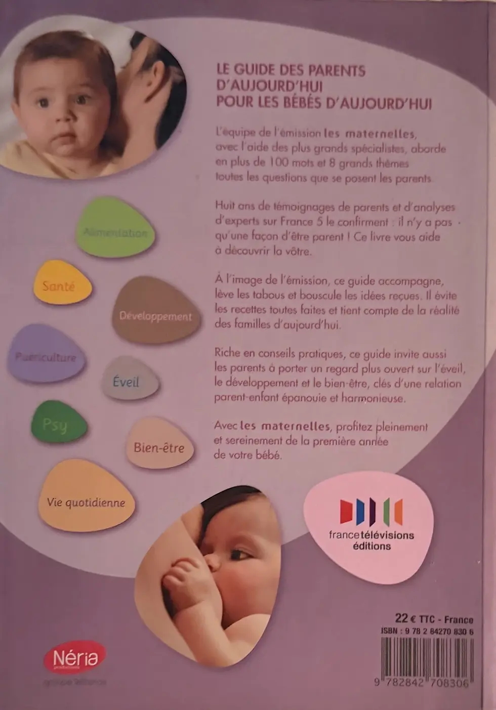 Livre de Les Maternelles - Mon bébé de la naissance à 1 an | Vinyles & Vintage