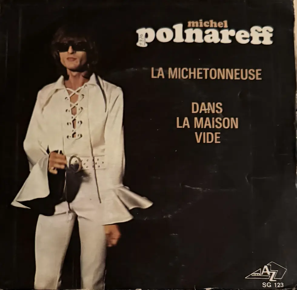 Disque vinyle de Michel Polnareff - La Michetonneuse / Dans La Maison Vide | Vinyles & Vintage