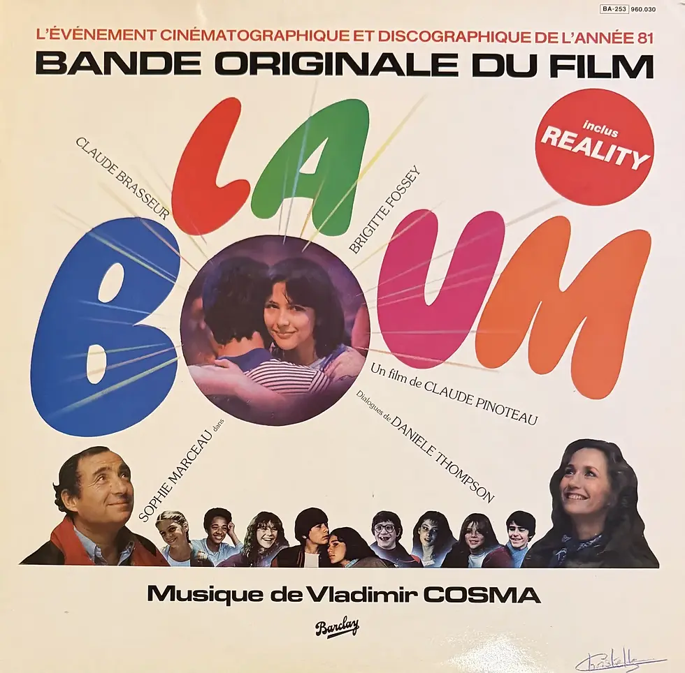 Disque vinyle de Vladimir Cosma - La Boum (Bande Originale du Film) | Vinyles & Vintage