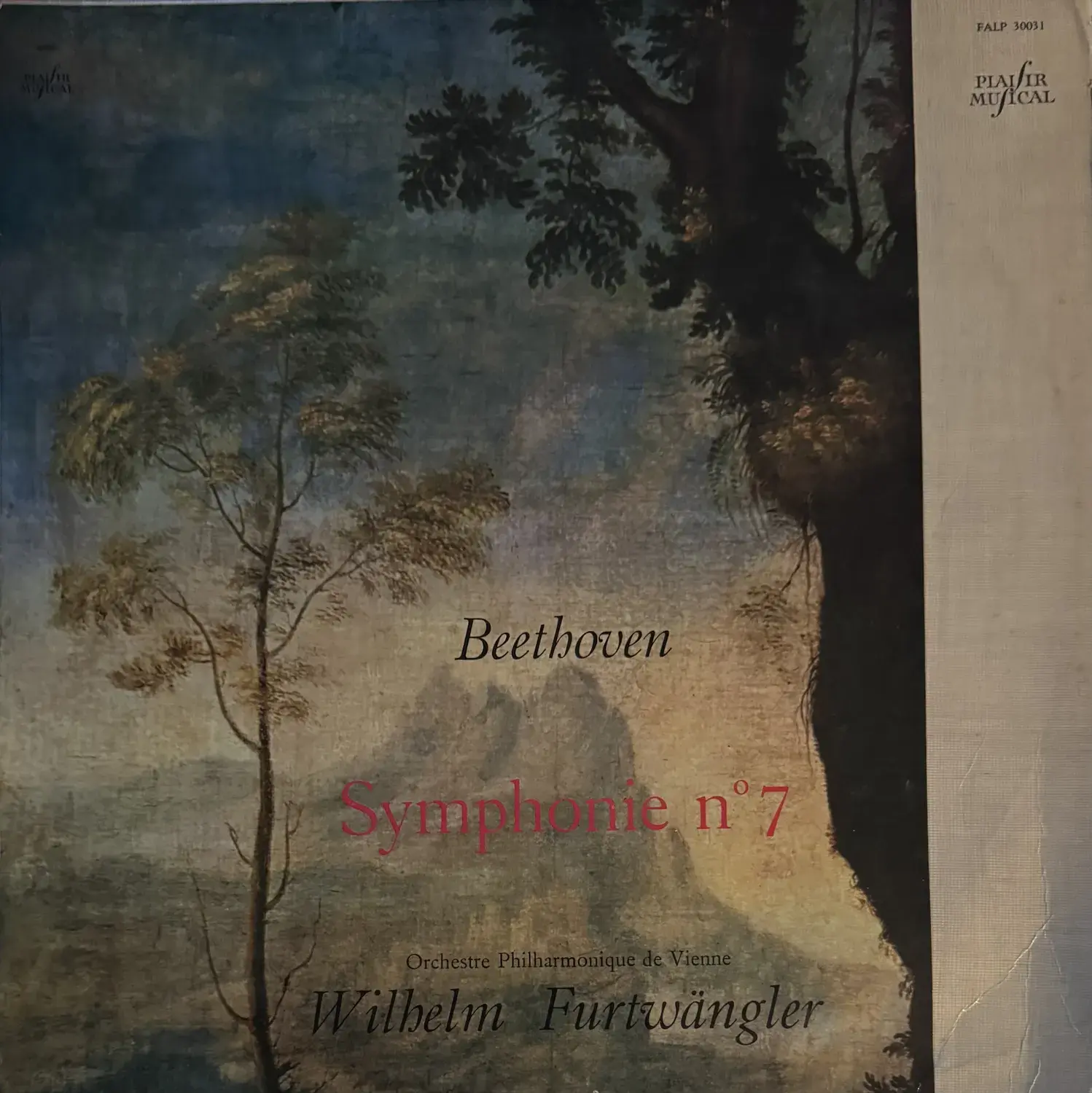 Disque vinyle de Beethoven, Wilhelm Furtwängler - Symphonie N°7 | Vinyles & Vintage