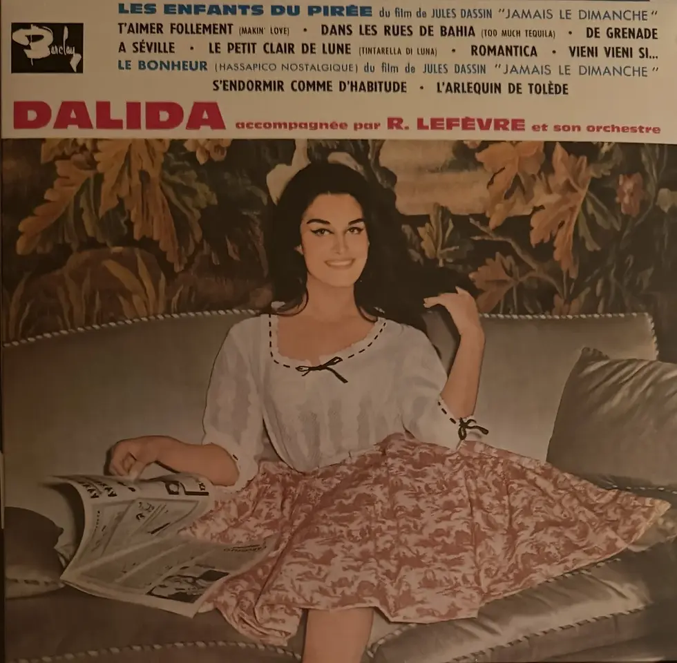 Disque vinyle de Dalida - Les Enfants Du Pirée | Vinyles & Vintage
