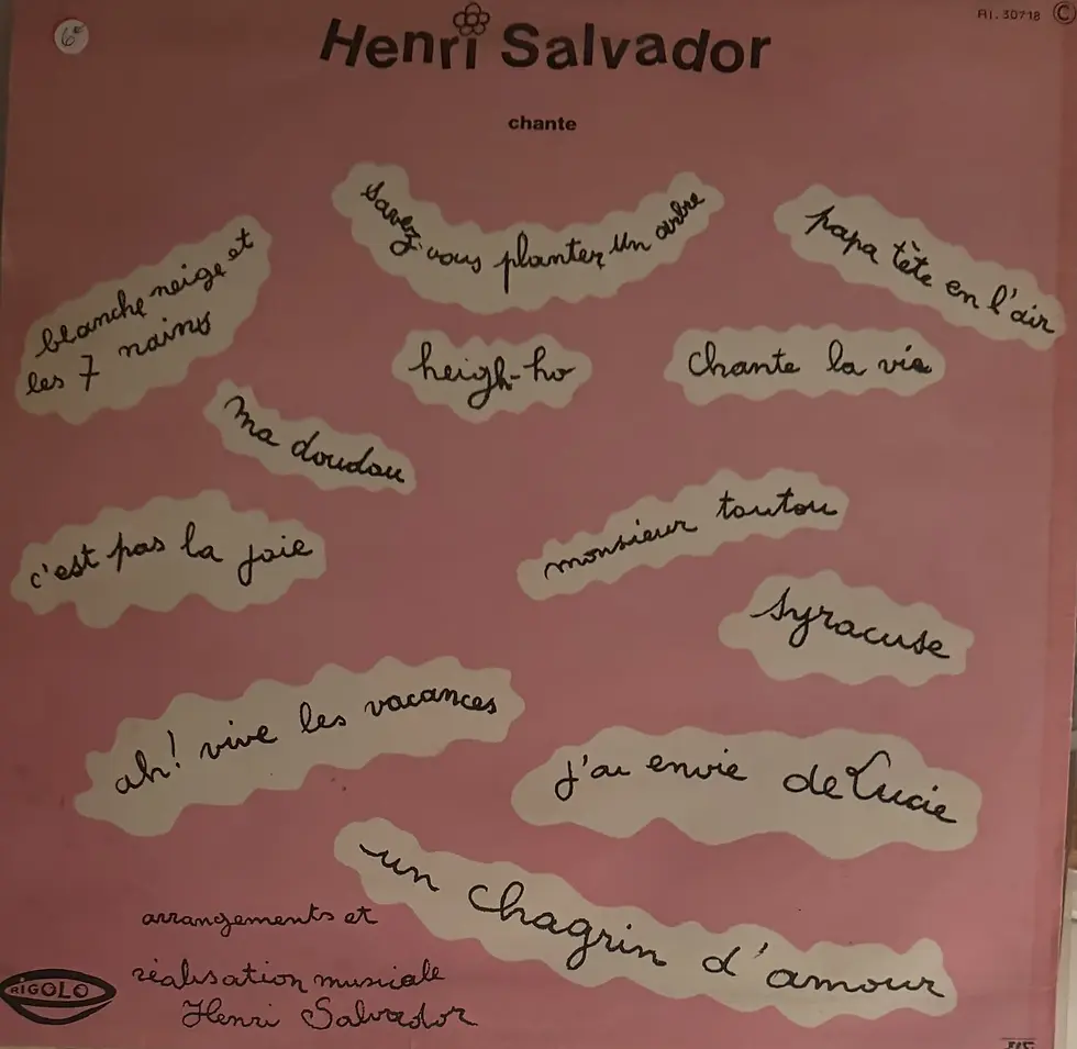 Miniature : Disque vinyle de Henri Salvador - Blanche Neige Et Les 7 Nains | Vinyles & Vintage