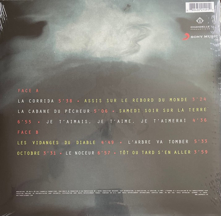 Miniature : Disque vinyle de Francis Cabrel - Samedi soir sur la terre en vente sur www.vinylesandvintage.com