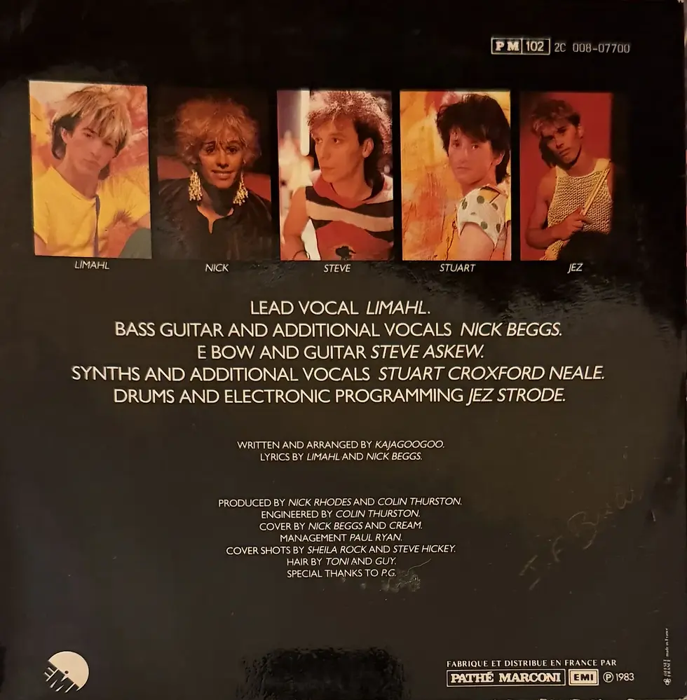 Disque vinyle de Kajagoogoo - Too Shy (Hush Hush, Eye To Eye) | Vinyles & Vintage