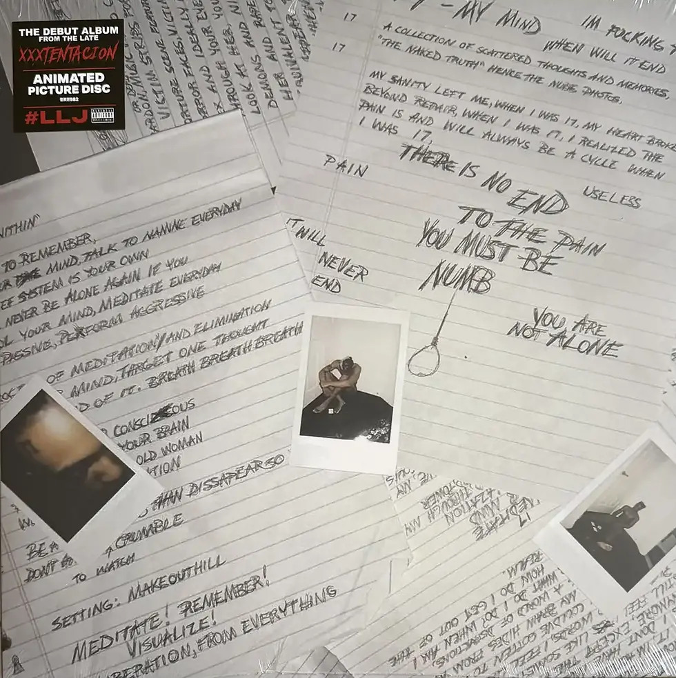 Disque vinyle de Xxxtentacion - 17 Edition Limitée Zoetrope Picture Disc | Vinyles & Vintage