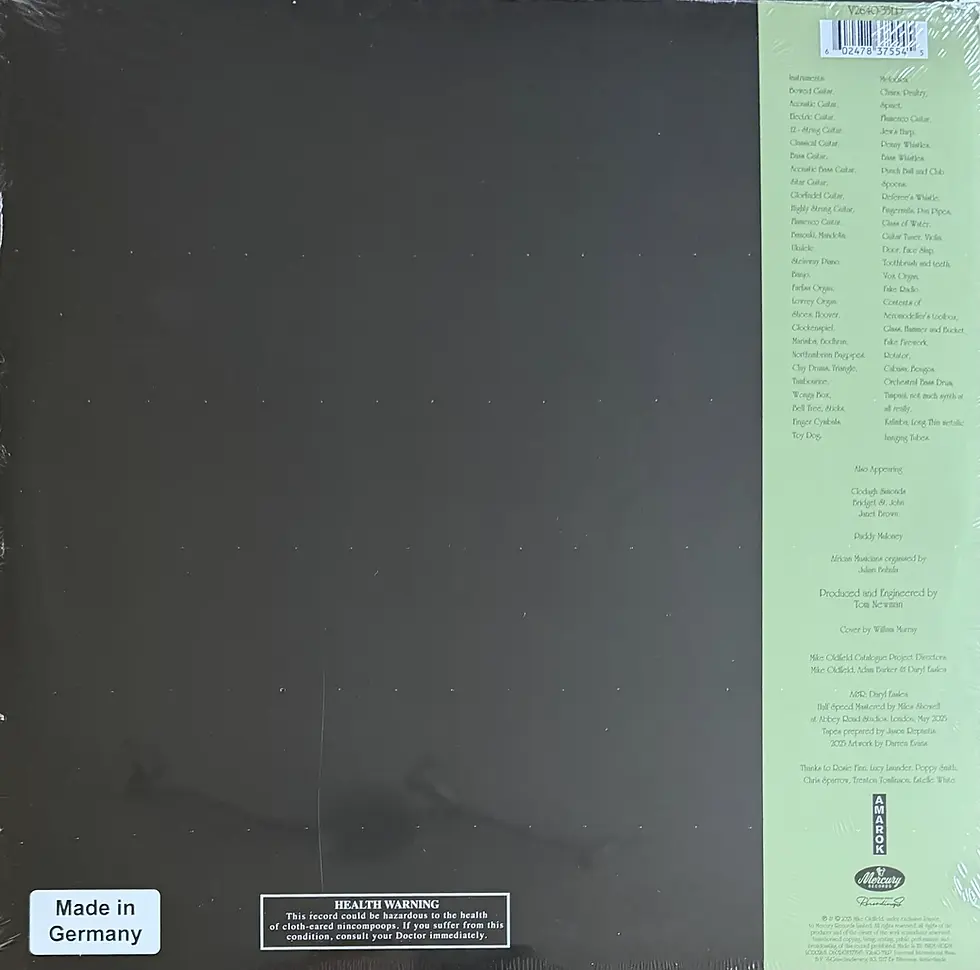 Disque vinyle de Mike Oldfield - Amarok | Vinyles & Vintage