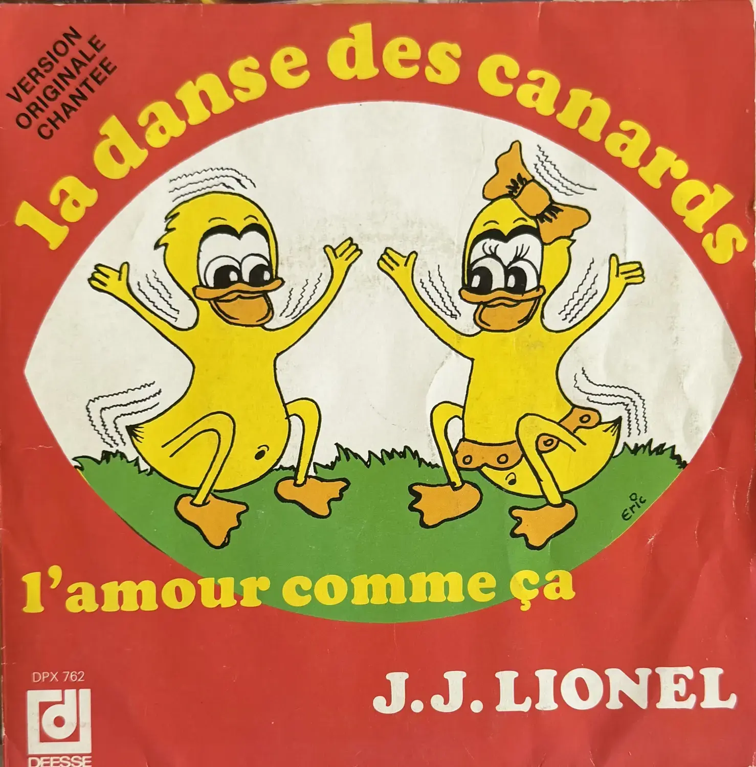 Disque vinyle de J.J. Lionel - La Danse Des Canards | Vinyles & Vintage