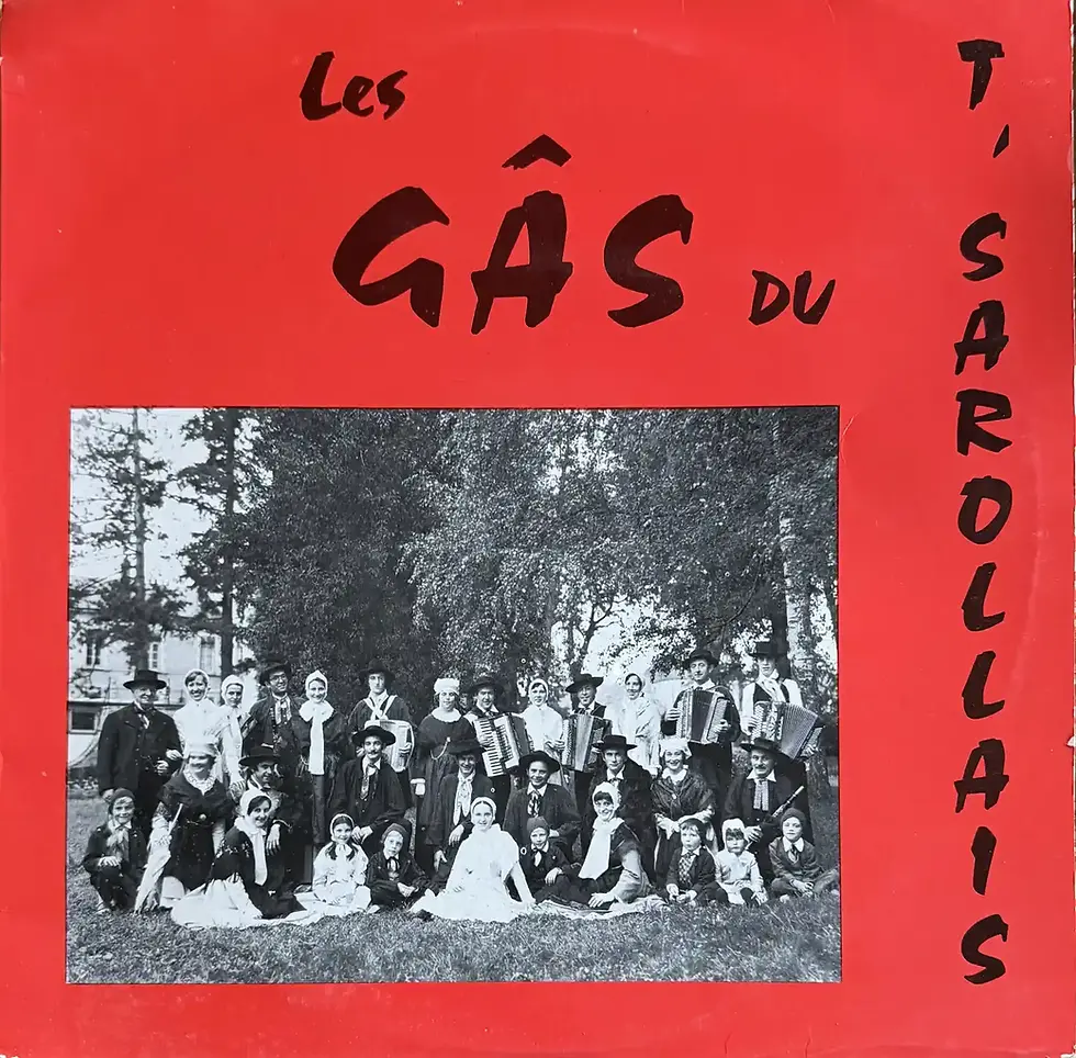 Disque vinyle de Les Gâs Du T'Sarollais - Les Bordes | Vinyles & Vintage