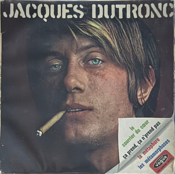 Disque vinyle de Jacques Dutronc – Le Courrier Du Cœur en vente sur Vinyles & Vintage