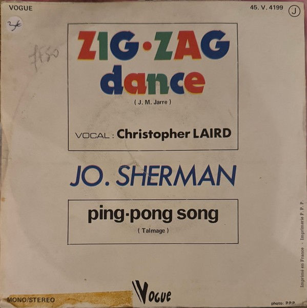 Miniature : Disque vinyle de Jo Sherman - Zig Zag Dance en vente sur www.vinylesandvintage.com
