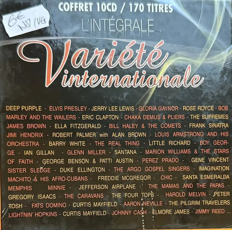 CD Audio de Coffret 10 CD - L’Intégrale Variété internationale | Vinyles & Vintage