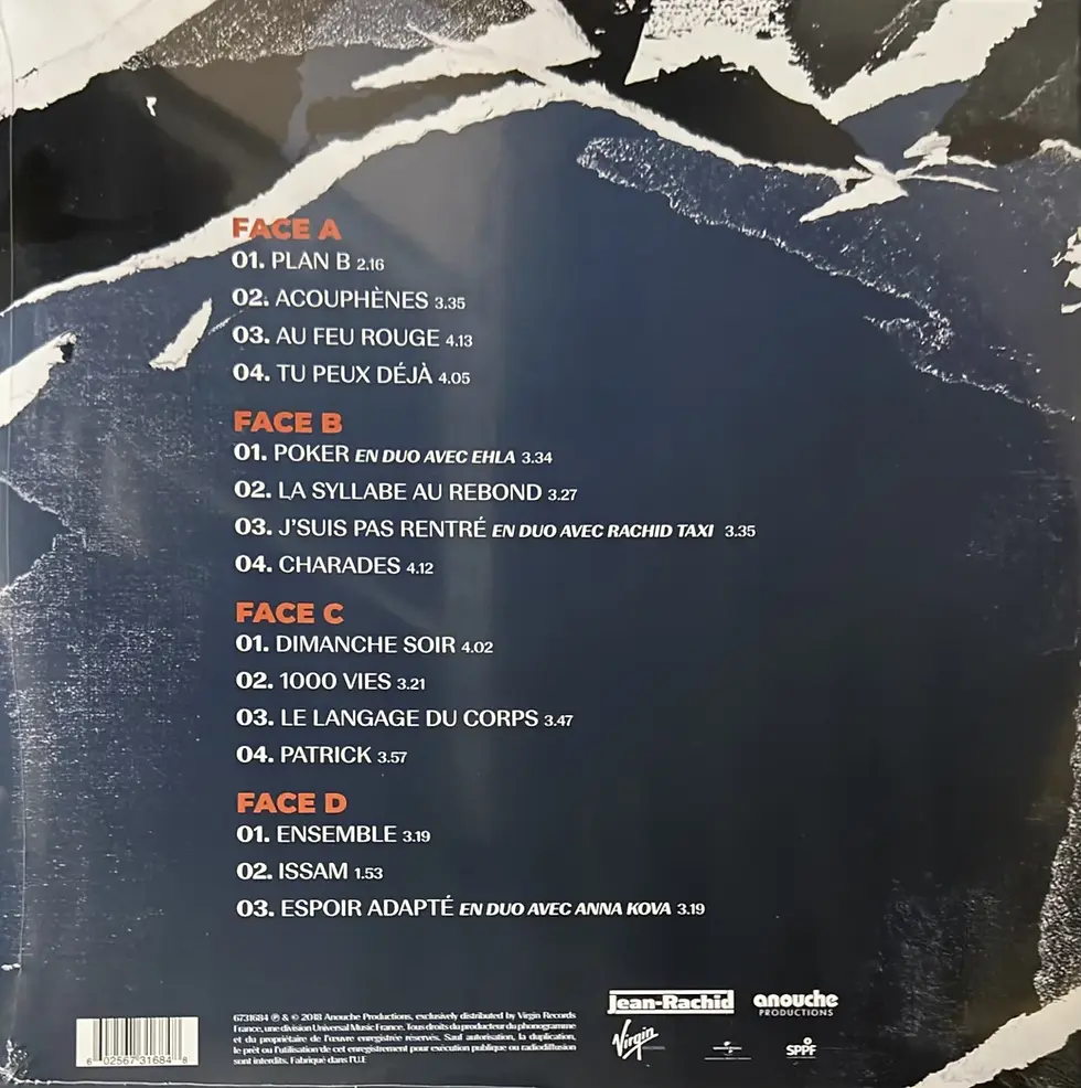 Disque vinyle de Grand Corps Malade - Plan B | Vinyles & Vintage