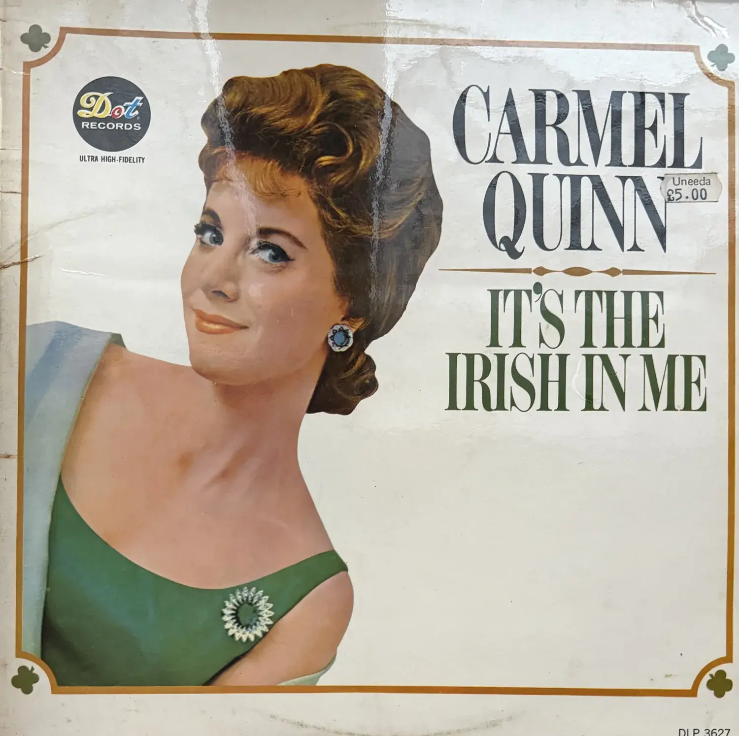 Disque vinyle de Carmel Quinn - It's The Irish In Me | Vinyles & Vintage