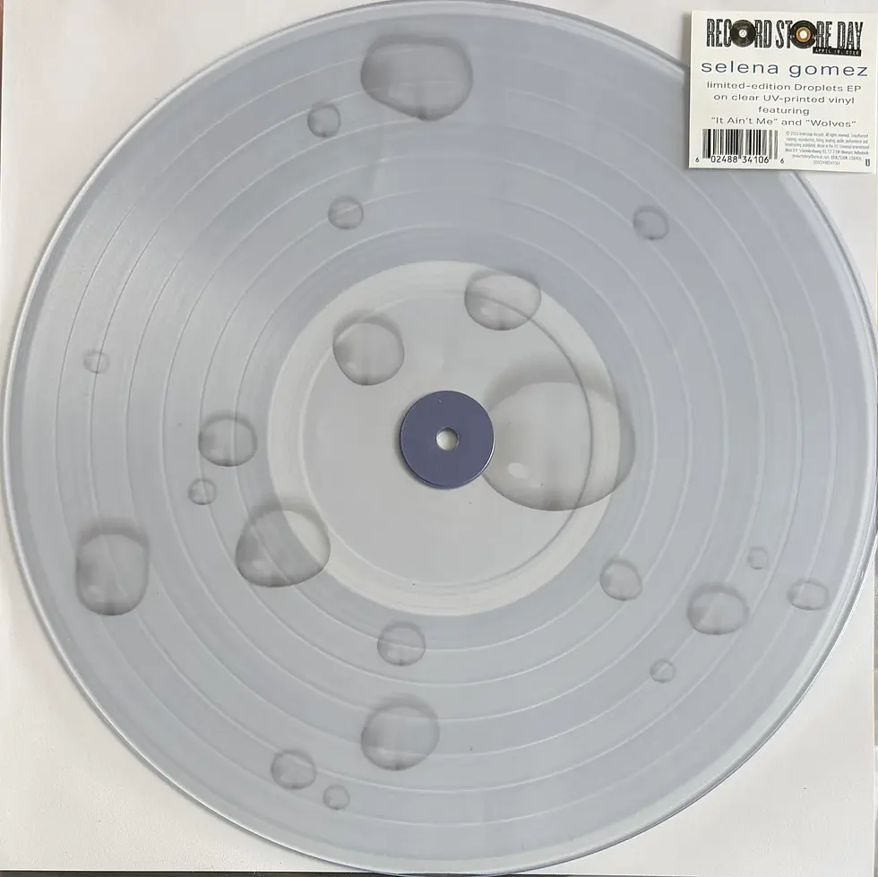 Disque vinyle de Selena Gomez - Droplets Ep | Vinyles & Vintage