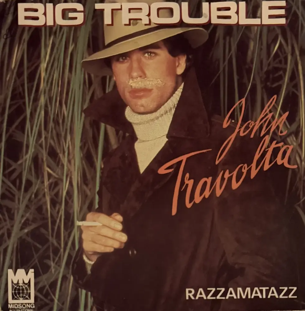 Disque vinyle de John Travolta - Big Trouble | Vinyles & Vintage
