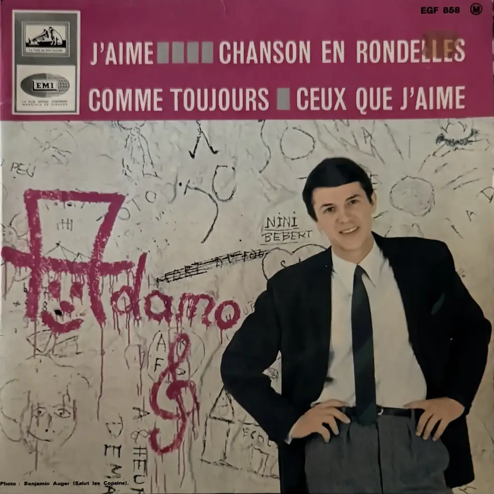 Disque vinyle de Adamo - J'aime | Vinyles & Vintage