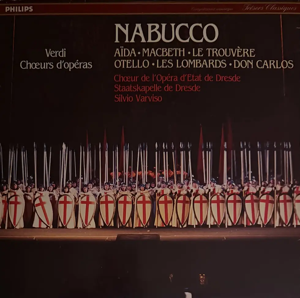 Disque vinyle de Verdi - Choeurs D'Opéras : Nabucco | Vinyles & Vintage