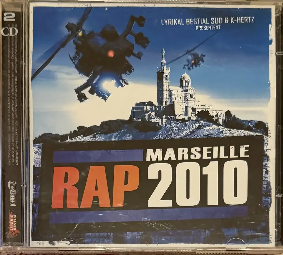 CD Audio de Lyrikal Bestial Sud & K-Hertz - Marseille Rap 2010 | Vinyles & Vintage