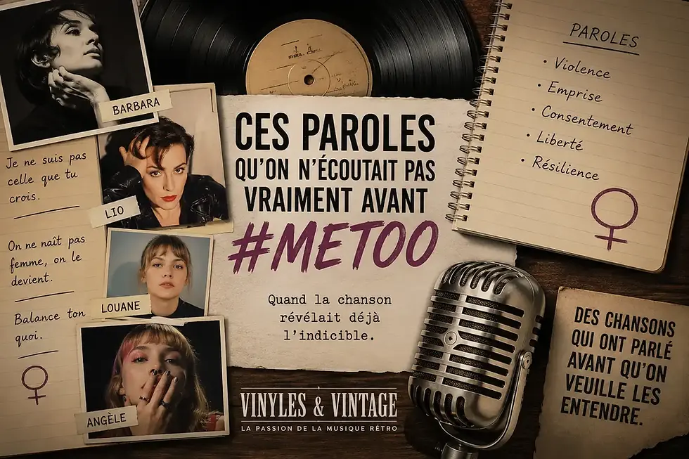 #MeToo et chansons françaises : ces refrains que l’on croyait anodins