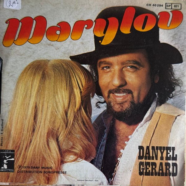 Disque vinyle de Danyel Gerard – Marylou en vente sur www.vinylesandvintage.com