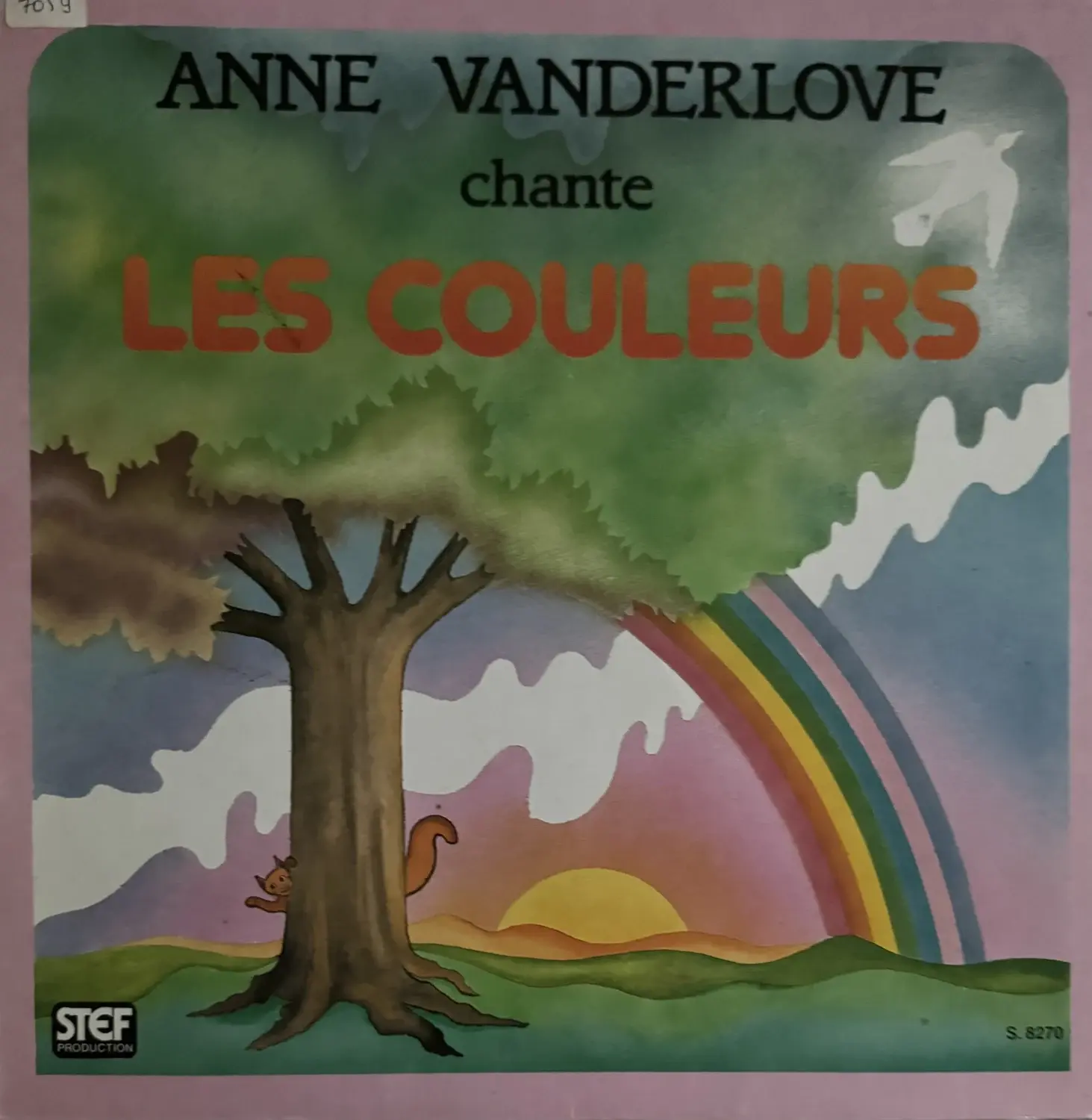 Disque vinyle de Anne Vanderlove - Chante Les Couleurs en vente sur Vinyles & Vintage
