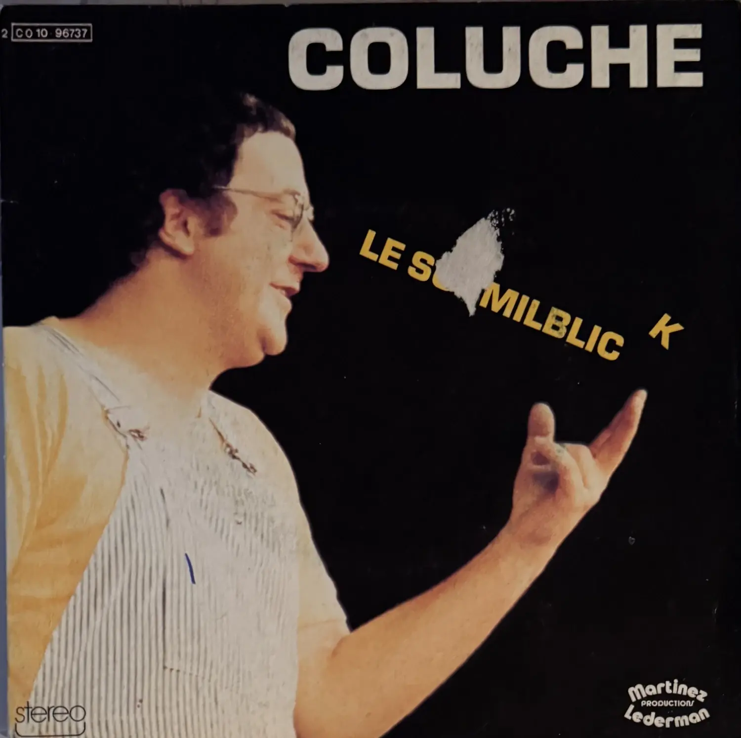 Disque vinyle de Coluche - Le Schmilblick en vente sur Vinyles & Vintage