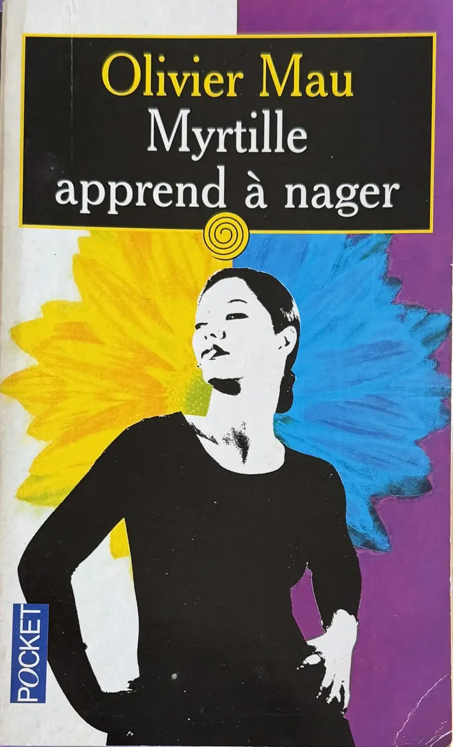 Livre de Olivier Mau - Myrtille apprend a nager | Vinyles & Vintage