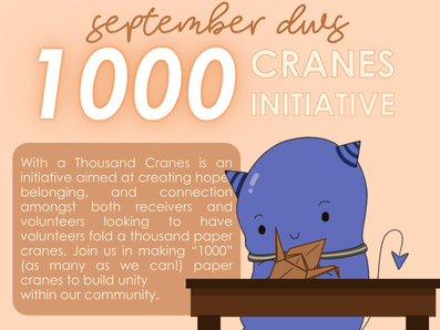 September DWS | 1000 Cranes Initiative