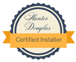Hunter Douglas Certified Installer