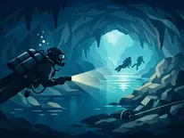 Curso de mergulho em caverna vale a pena?