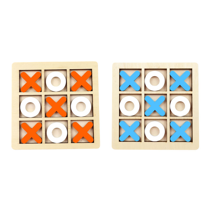 Thumbnail: Montessori Play Game Wooden Toy Mini Chess Interaction Puzzle Training Brain Lea