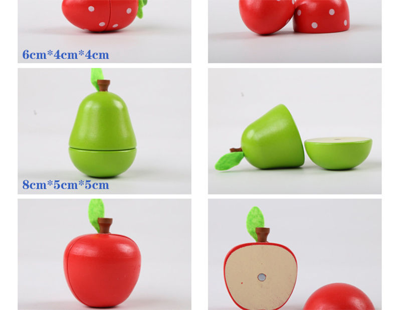 Thumbnail: Simulation Kitchen Pretend Toy Wooden Classic Game Montessori Educational Toy Fo