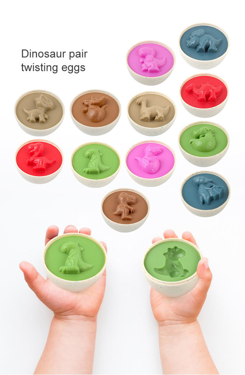 Thumbnail: Eggs Screws 3D Puzzle Montessori Learning Education Math Toys Kids Shape Match S