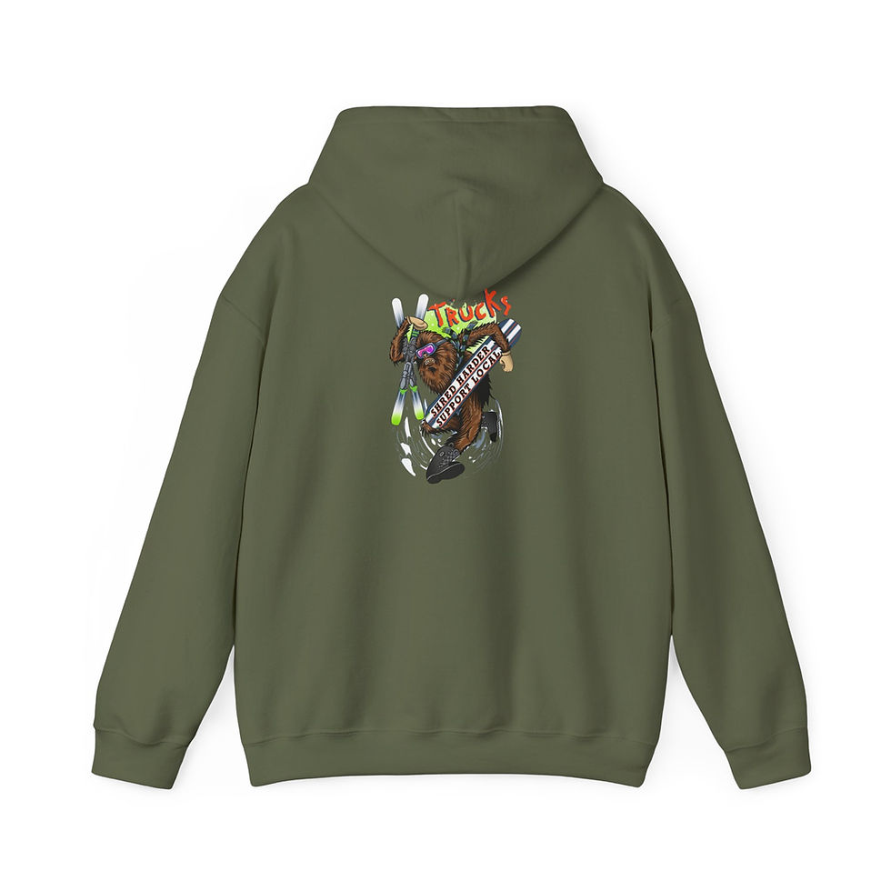 Miniature : Shreddy Yeti — Unisex Heavy Blend™ Hooded Sweatshirt