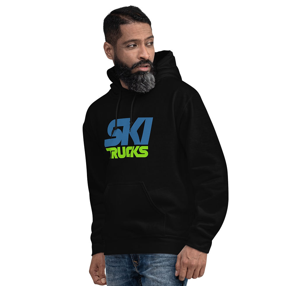 Miniatura: Ski Trucks Unisex Hoodie
