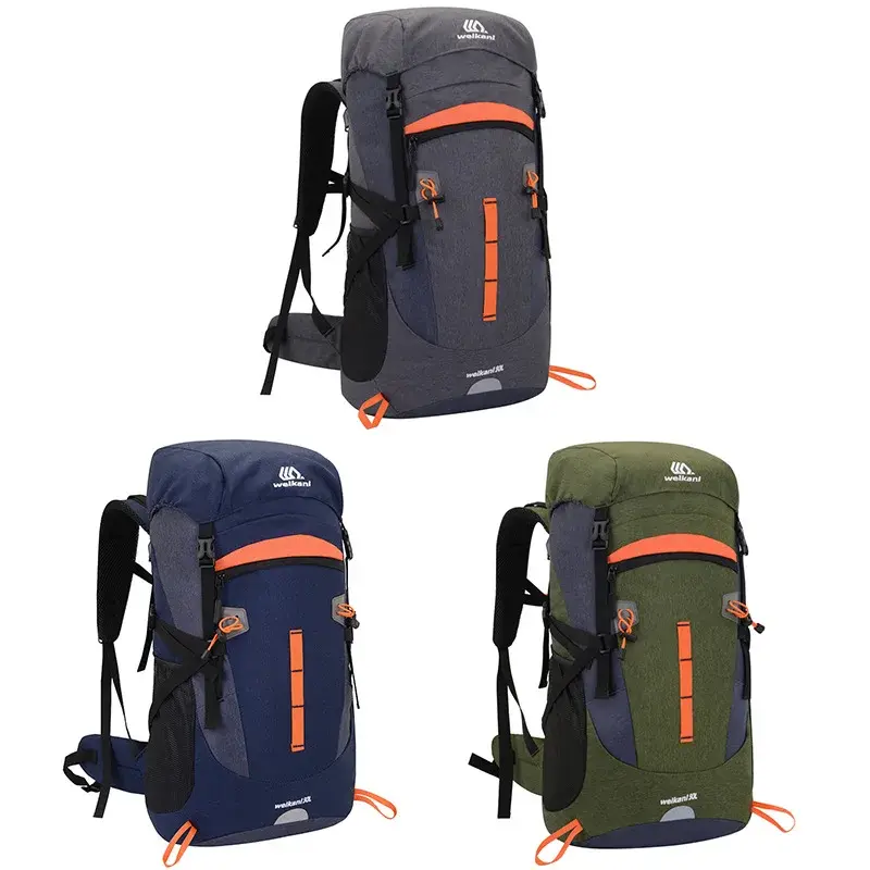 Thumbnail: 50L Adventure Backpack | Lightweight Waterproof Rucksack for Camping, Hiking