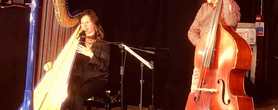 Maria-Christina Harper Harpist at The Jazz Centre UK