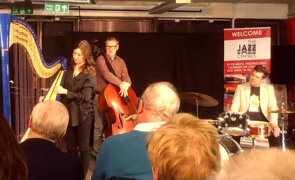 Maria-Christina Harper Harpist at The Jazz Centre UK
