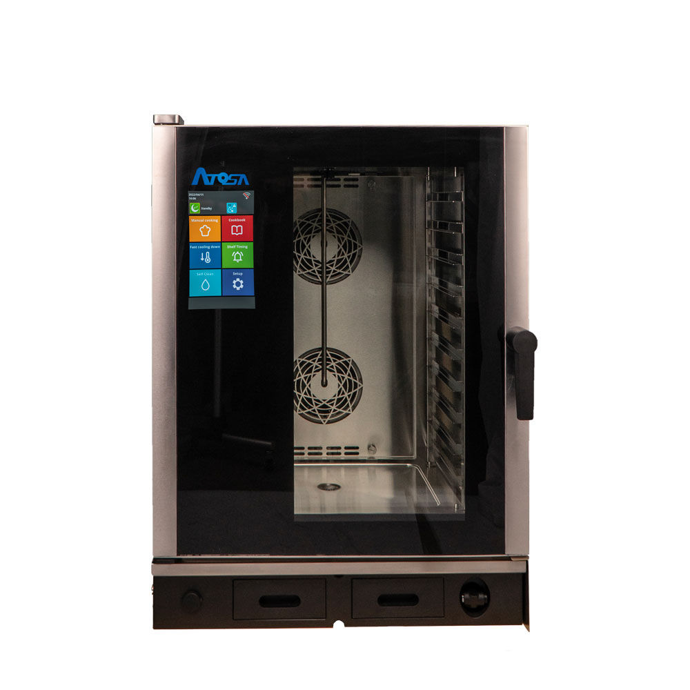 combi oven front view