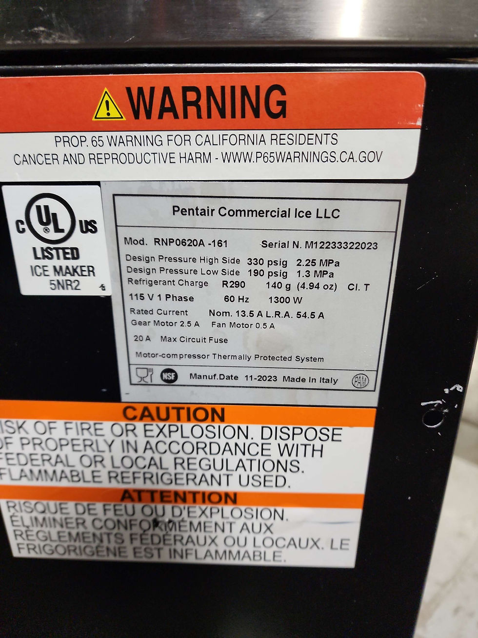 Thumbnail: Manitowoc - RNP0620A - Air-cooled - NUGGET STYLE - 591 Lbs per 24 hrs