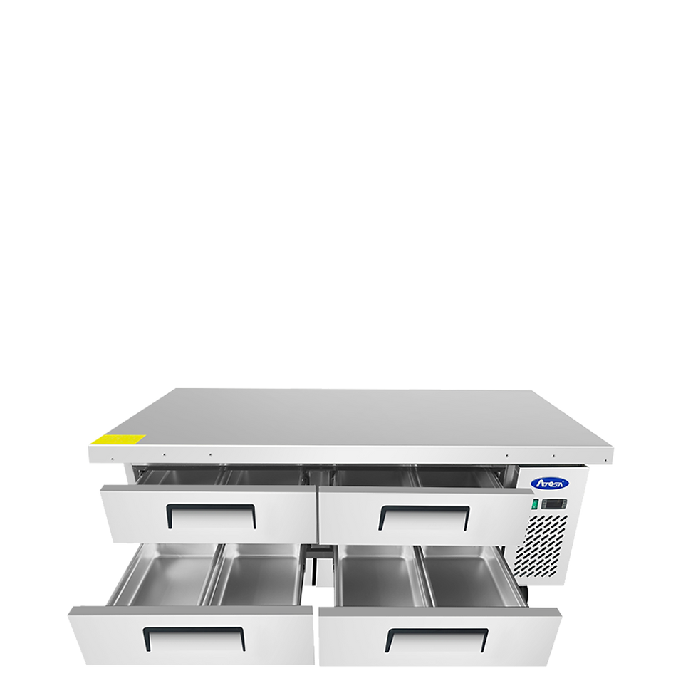 الصورة المصغرة: Atosa 72″ Chef Base - Refrigerated Equipment Stand