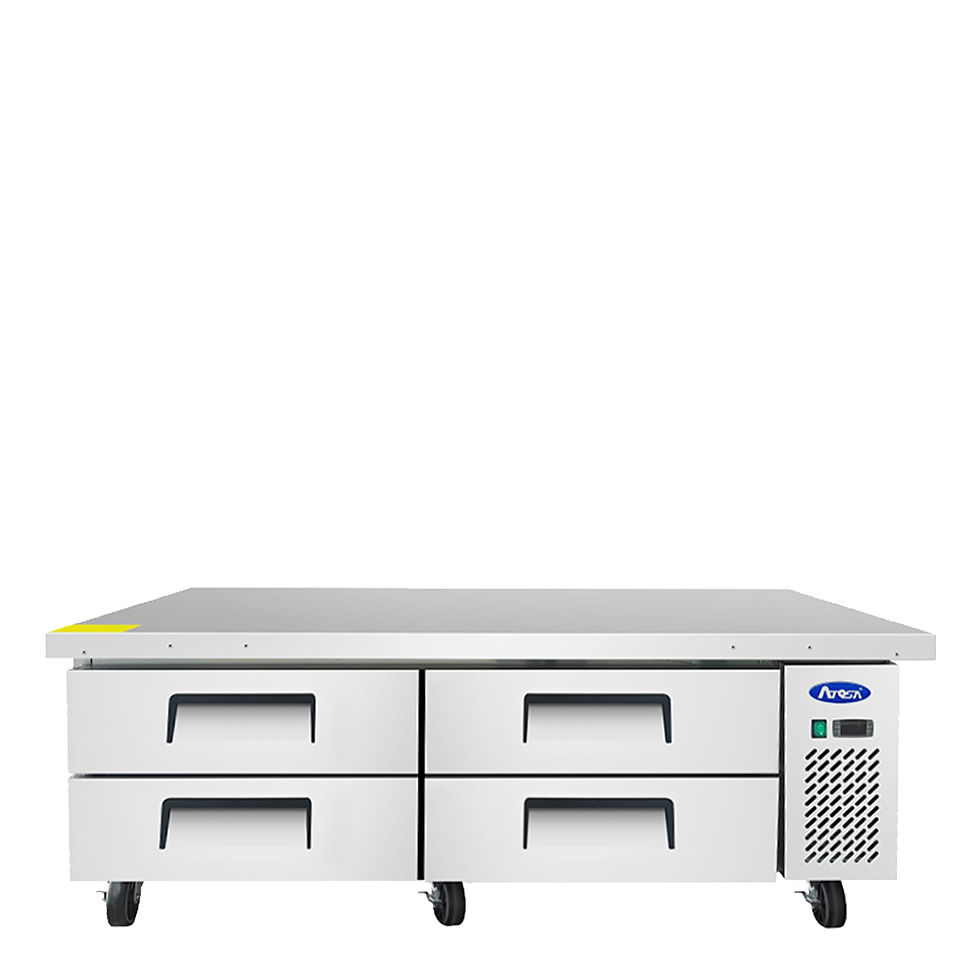 الصورة المصغرة: Atosa 72″ Chef Base - Refrigerated Equipment Stand