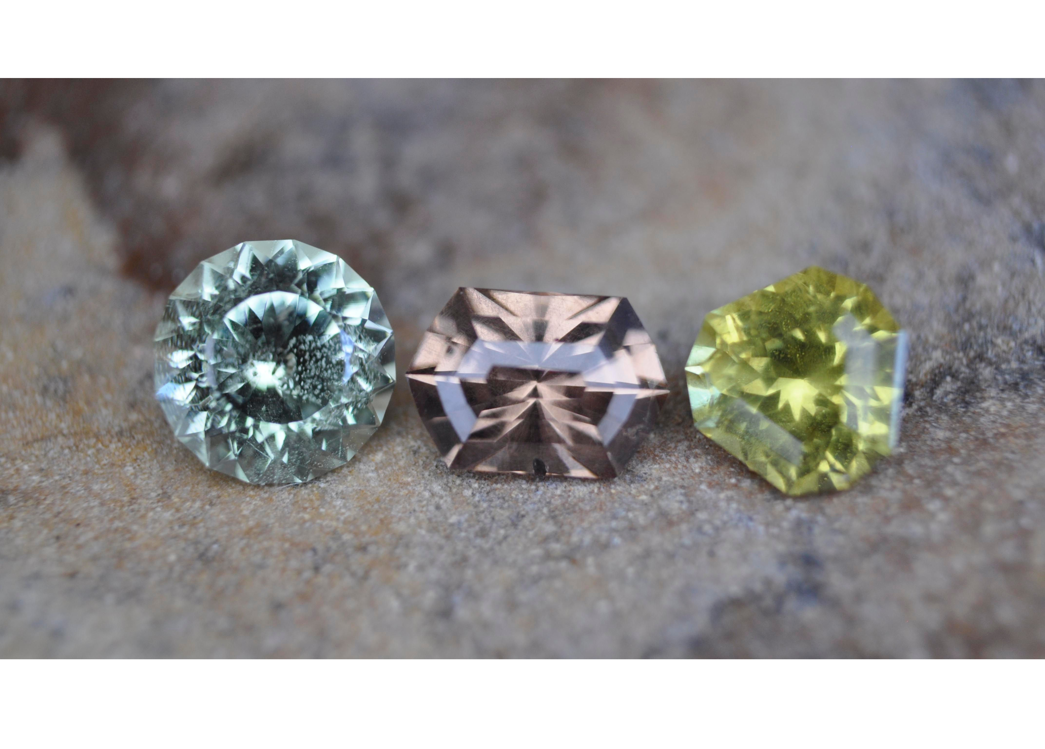 Lot: Grenats Pastels 4ct