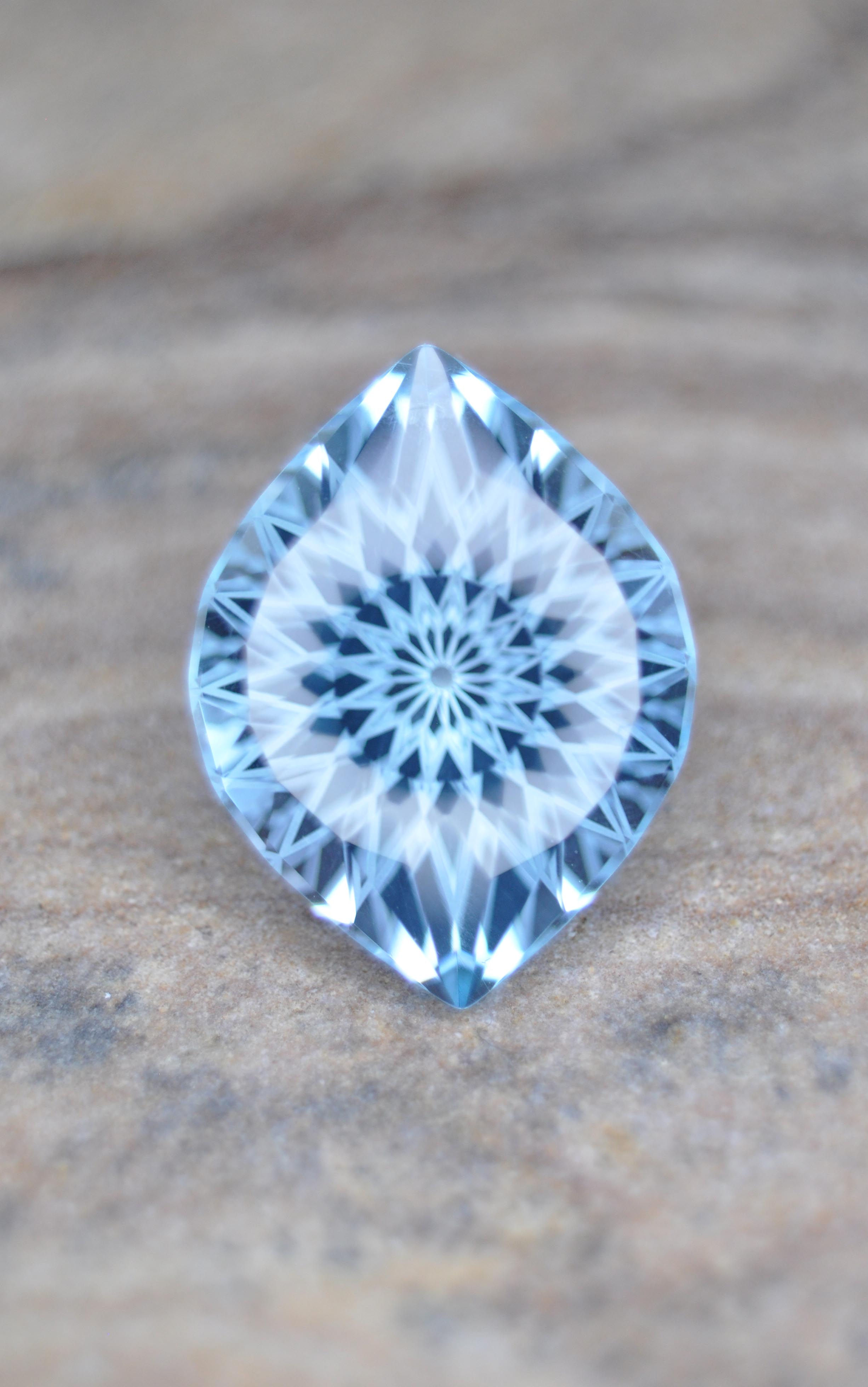 Topaze Bleue 12.9ct