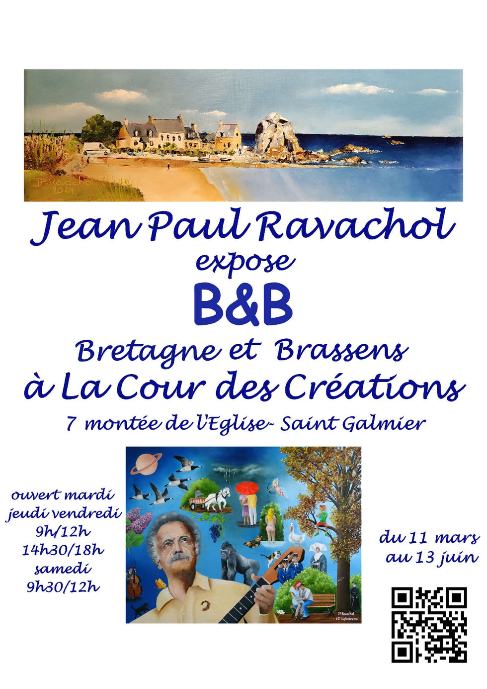 Expo la cour des Créations à Saint-Galmier