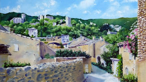 Oppèdes le Vieux, printemps