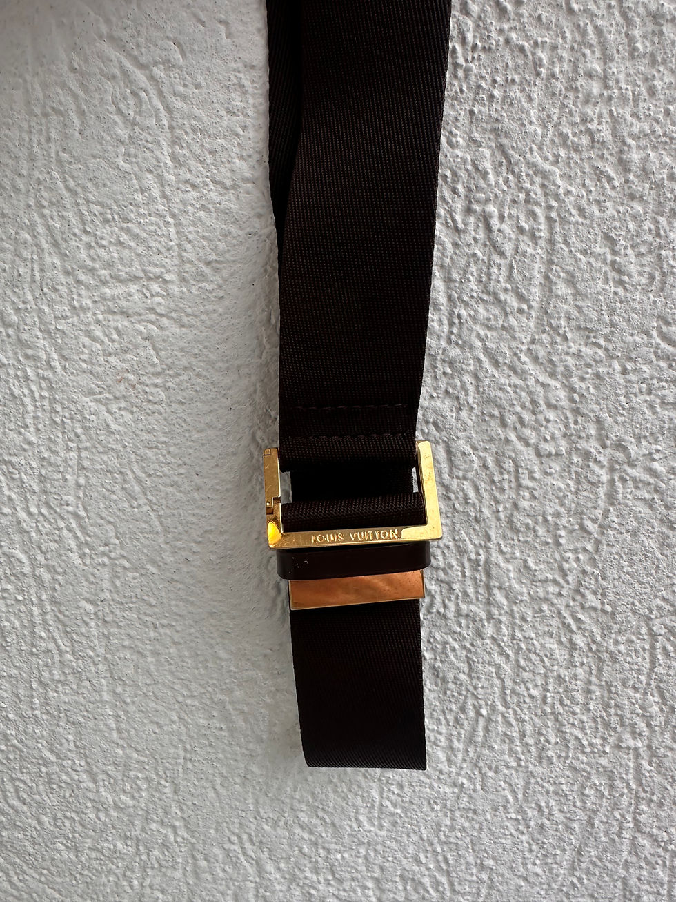 Thumbnail: Louis Vuitton Damier Ebene Geronimos Belt Bag 