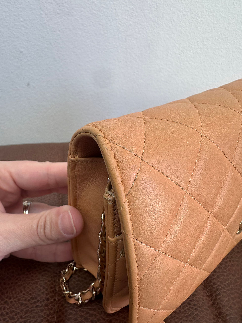 Thumbnail: Chanel Wallet On A Chain Lambskin