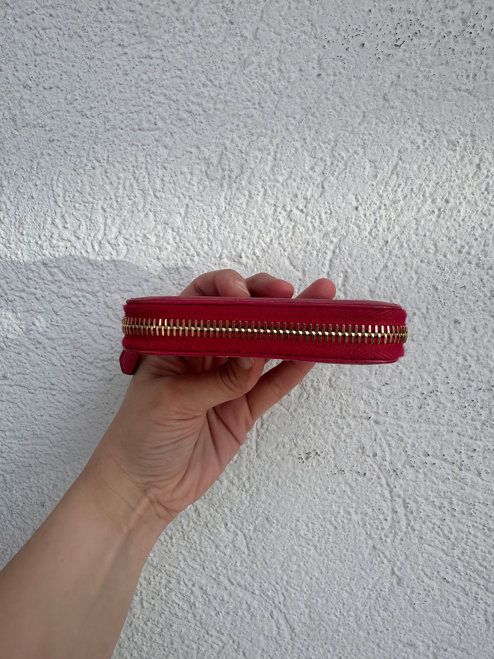Thumbnail: Prada Saffiano Leather Zip Around Wallet